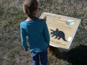 Learning about dinosaurs